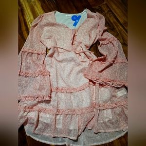 Cupshe ditzy floral print size large dress NWT